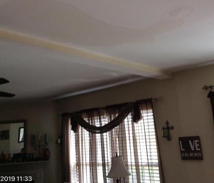 Damaged ceiling in Wilkesboro